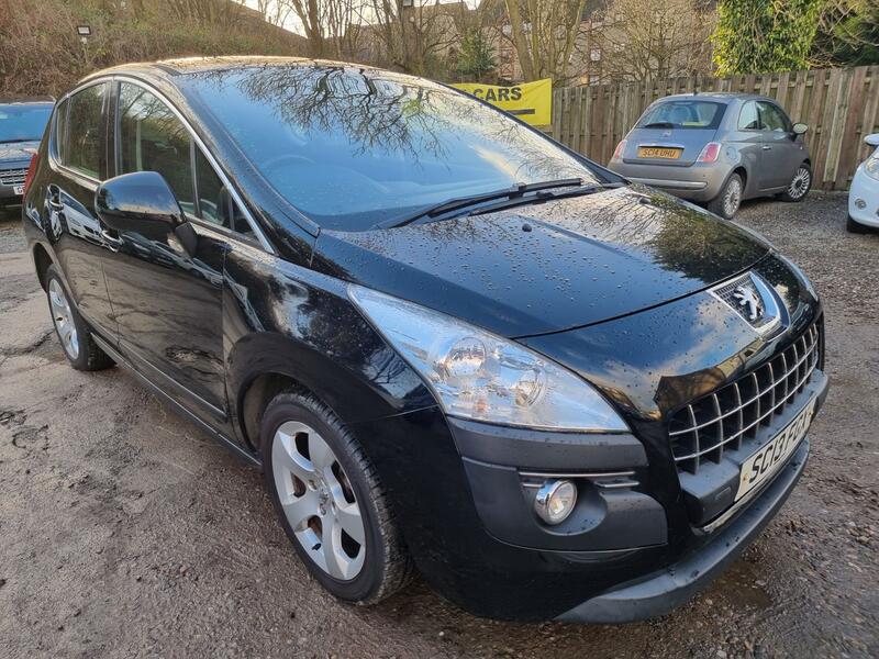 Used PEUGEOT 3008 2013 Black in Dunfermline, Fife Carnegie Cars
