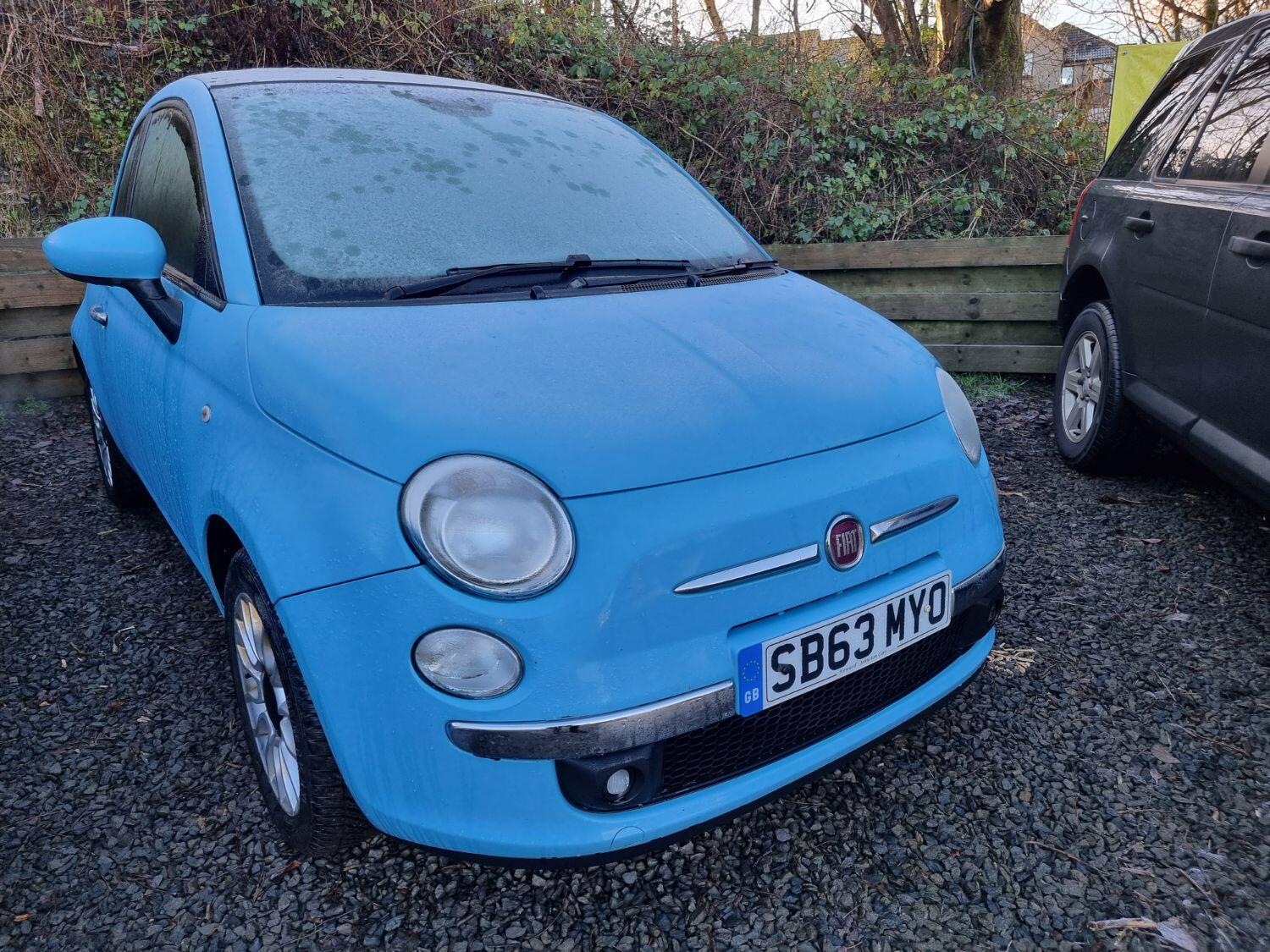 Used FIAT 500C 2013 Blue in Dunfermline, Fife Carnegie Cars